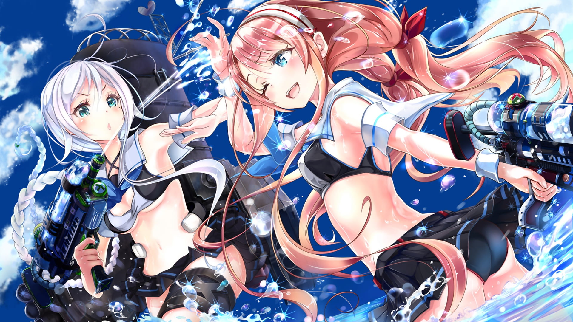 舰艇之魂的女孩们 舰队收藏电脑壁纸(1)