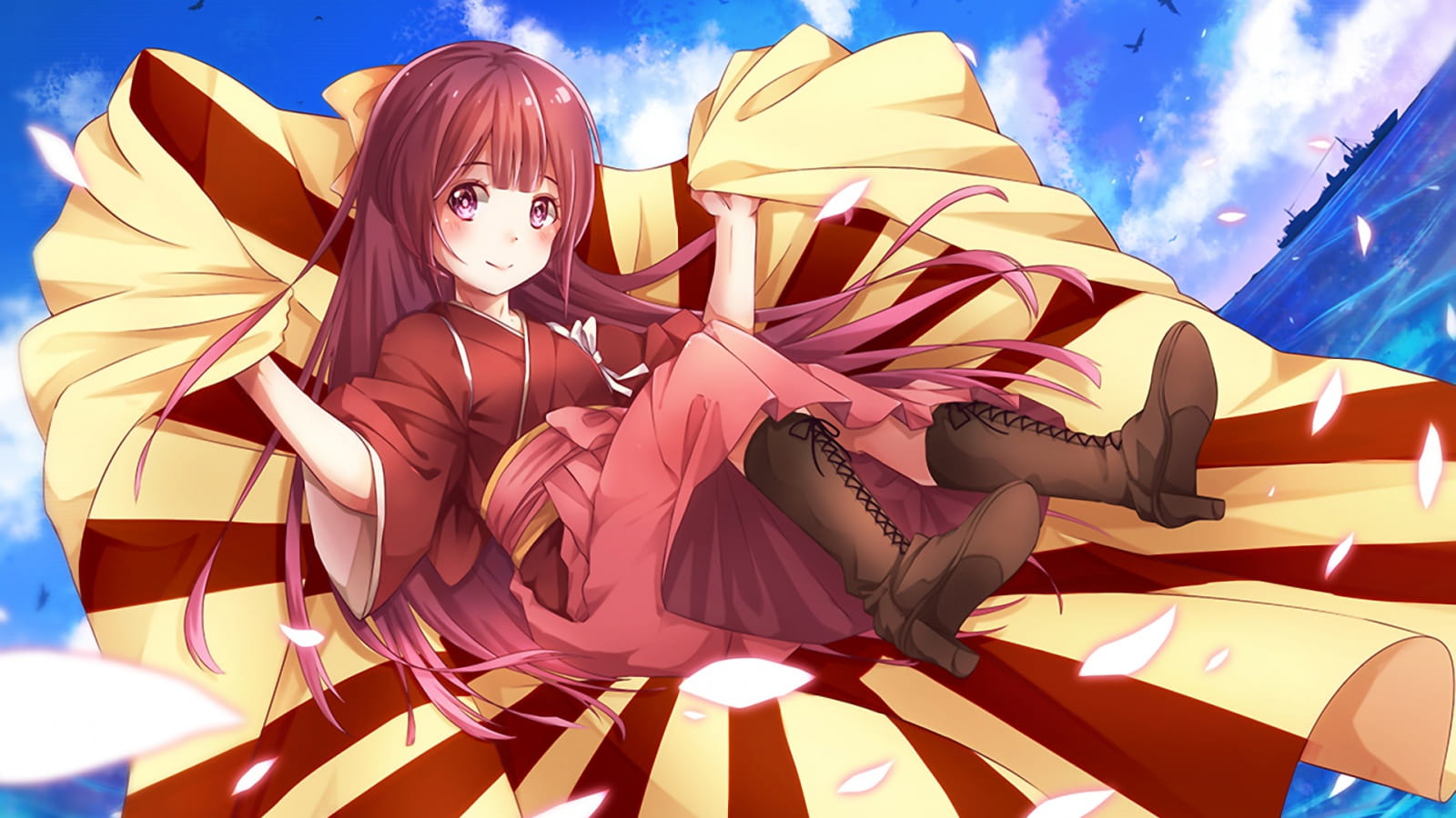 舰艇之魂的女孩们 舰队收藏电脑壁纸(1)