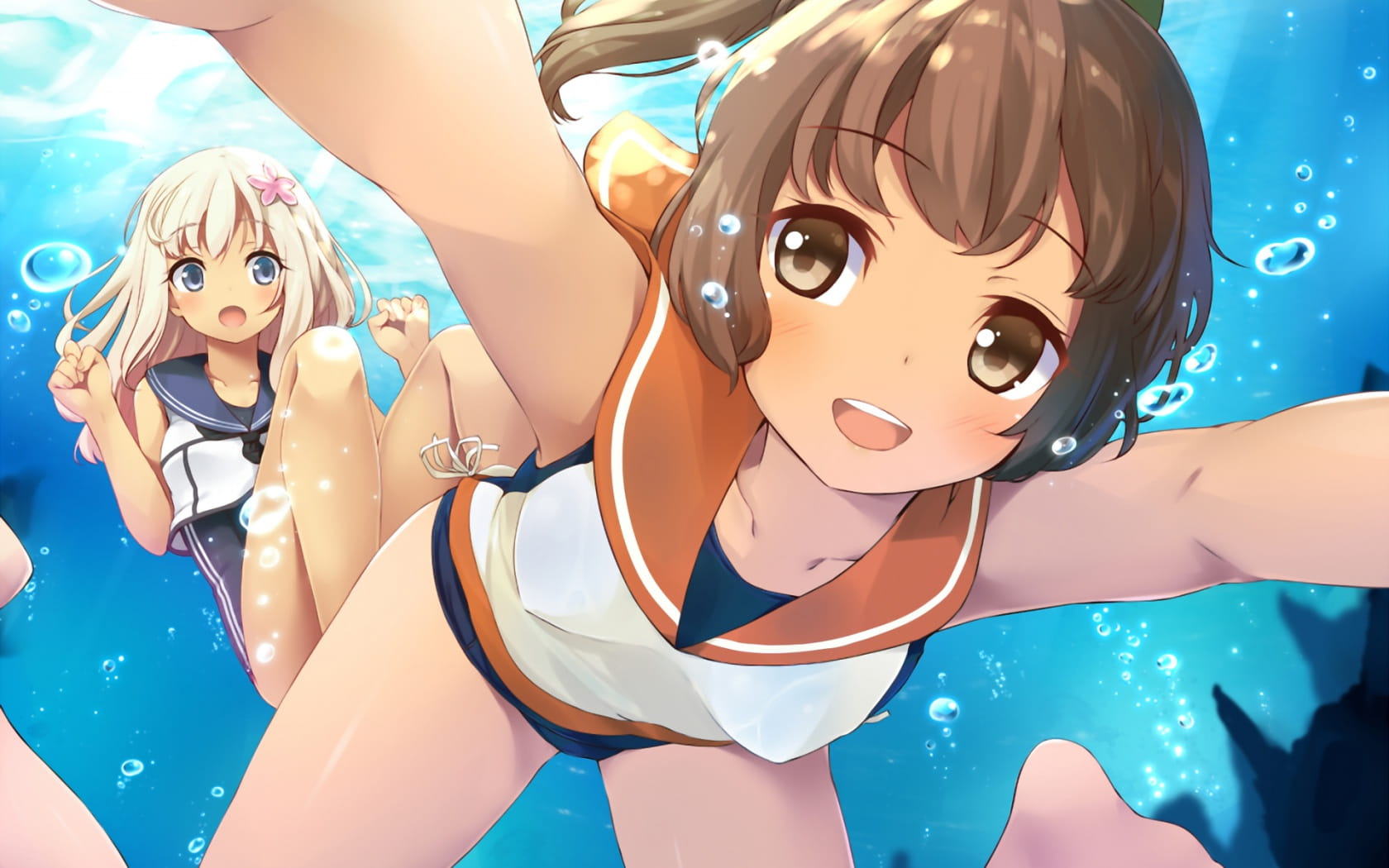 舰艇之魂的女孩们 舰队收藏电脑壁纸(1)