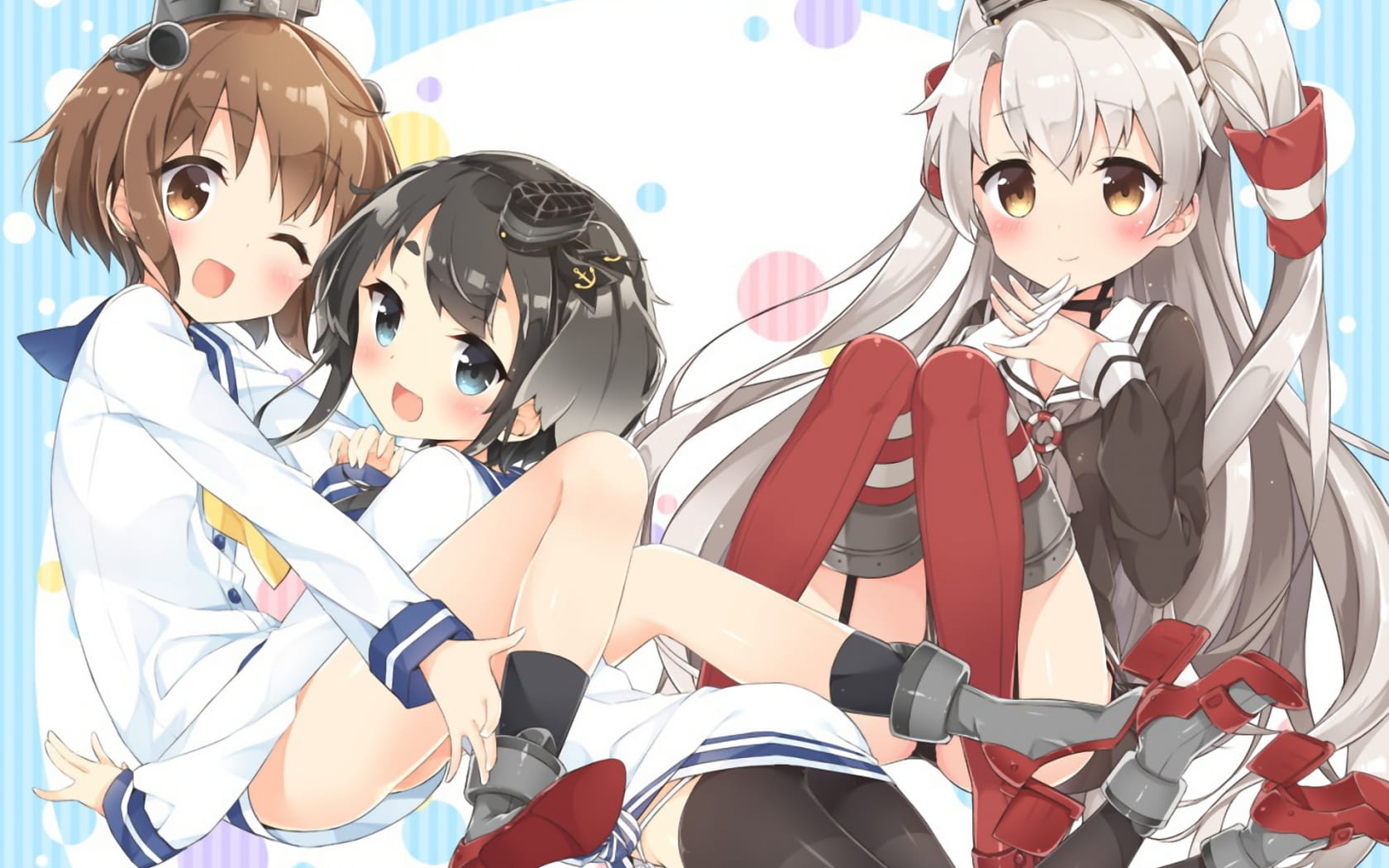 舰艇之魂的女孩们 舰队收藏电脑壁纸(1)