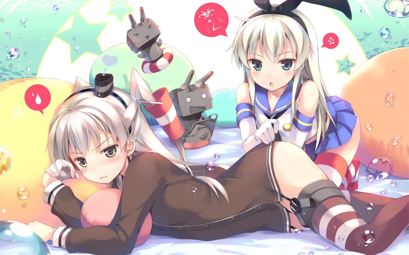 舰艇之魂的女孩们 舰队收藏电脑壁纸(1)