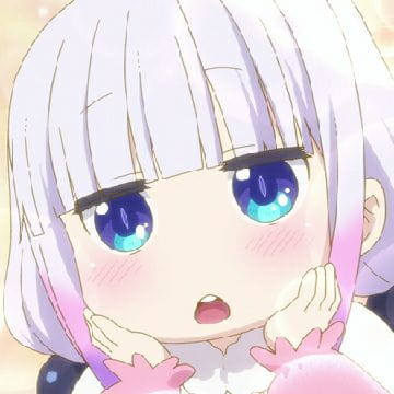 小林家的妹抖龙 康娜不得了表情包下载