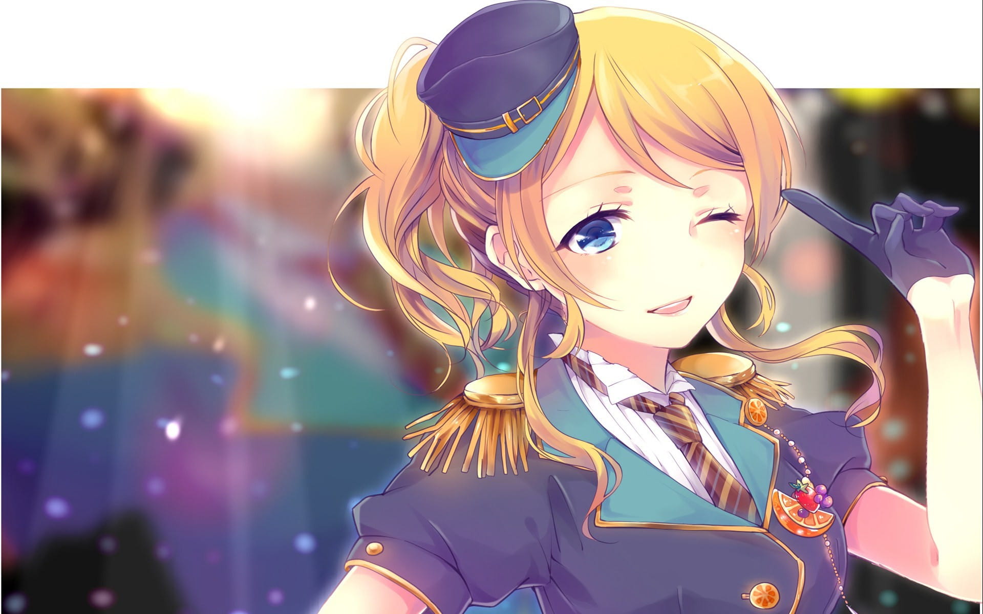 love live！绚濑绘里 高清电脑壁纸下载(1)