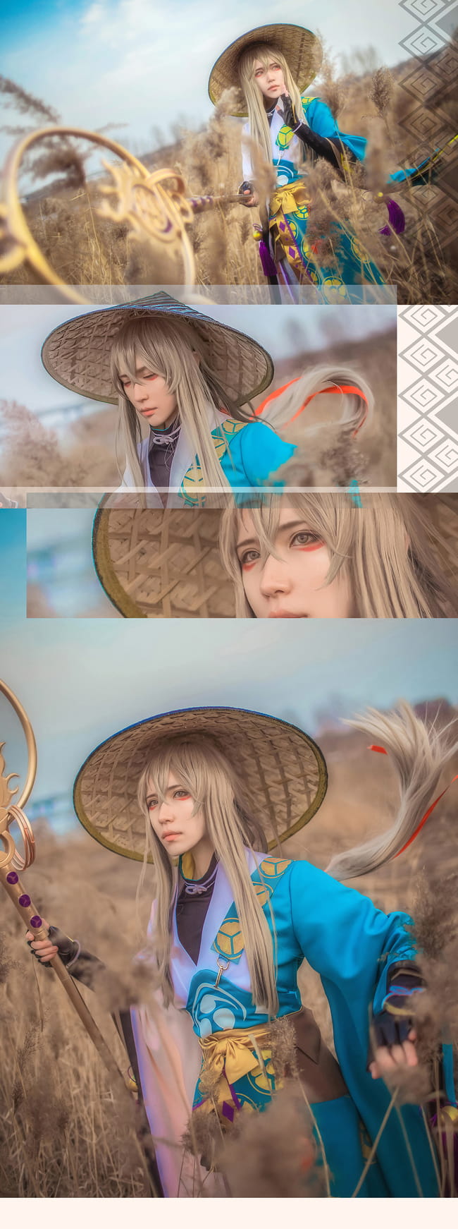 网易手游阴阳师 ssr式神青坊主超还原cosplay(1)