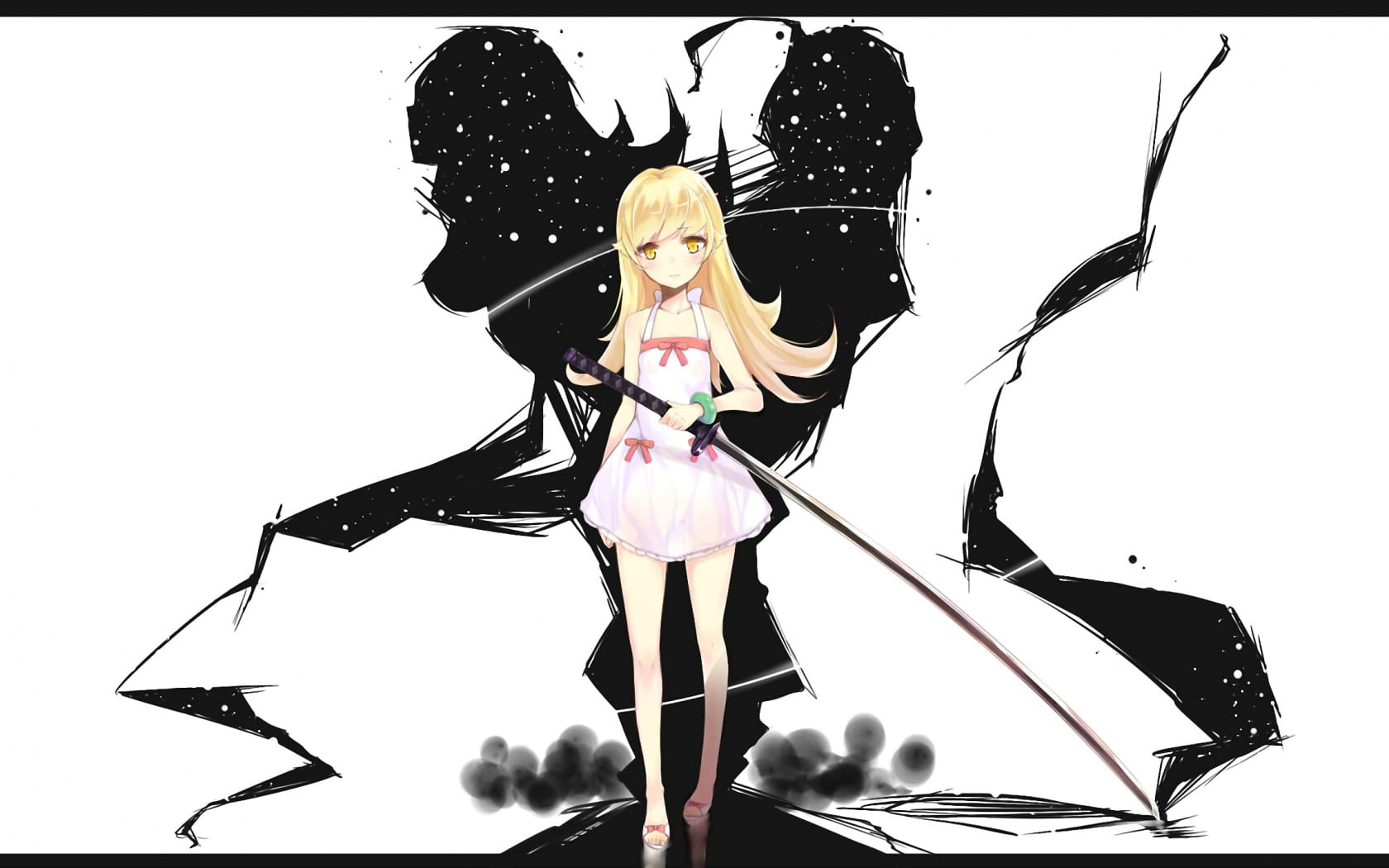 物语系列 忍野忍雅赛萝拉动漫壁纸(1)