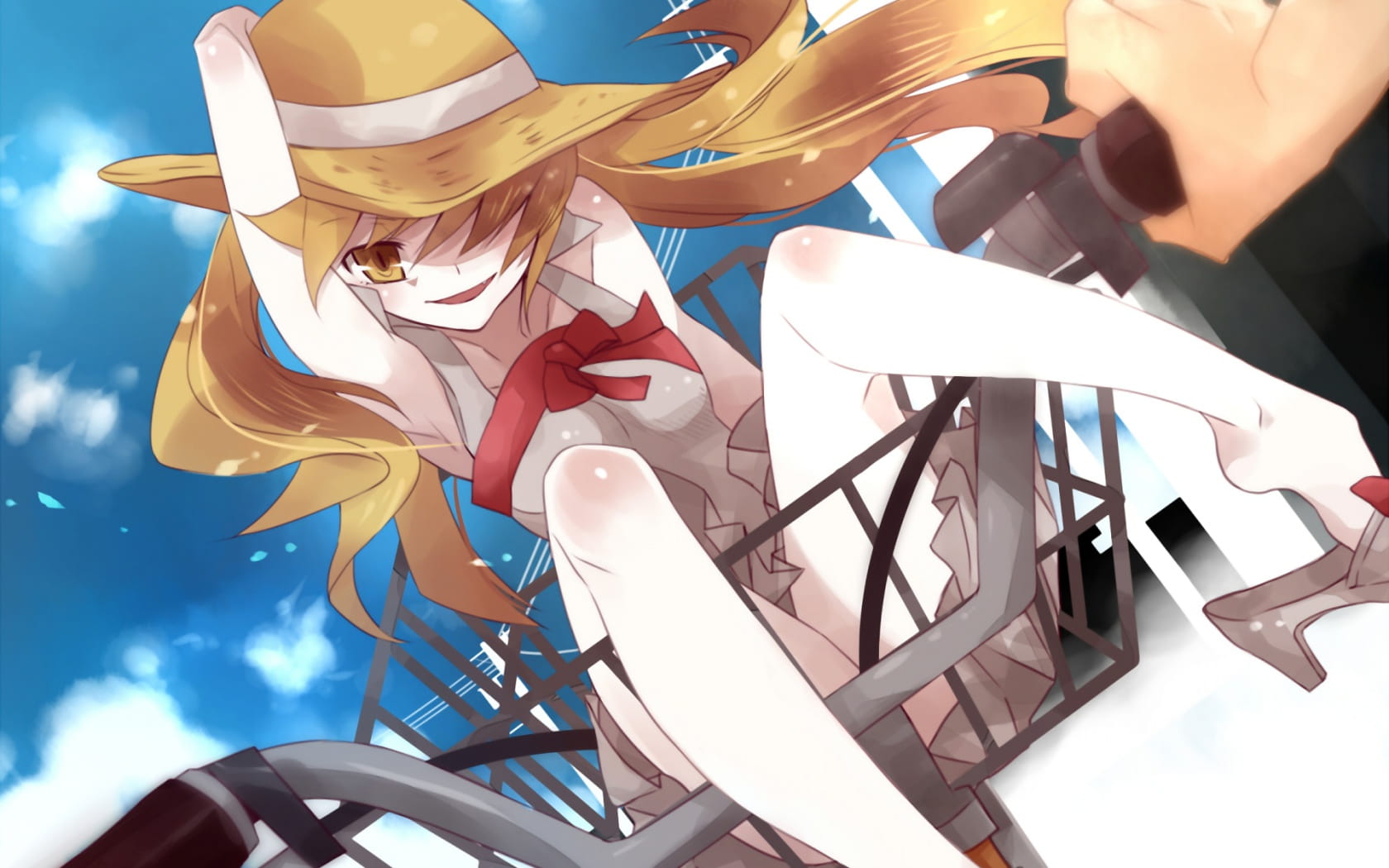 物语系列 忍野忍雅赛萝拉动漫壁纸(1)