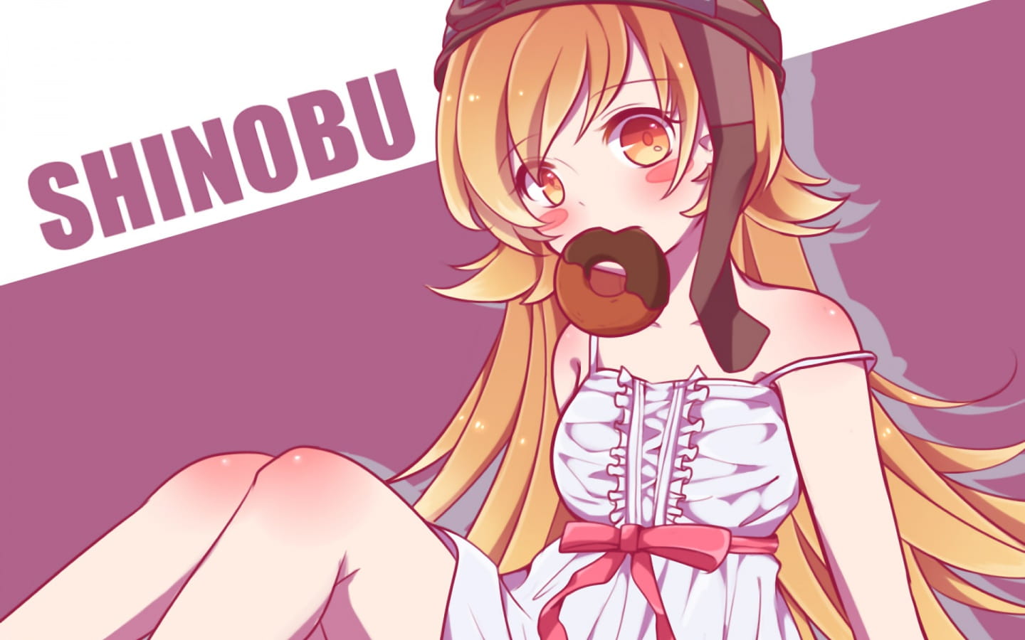 物语系列 忍野忍雅赛萝拉动漫壁纸(1)