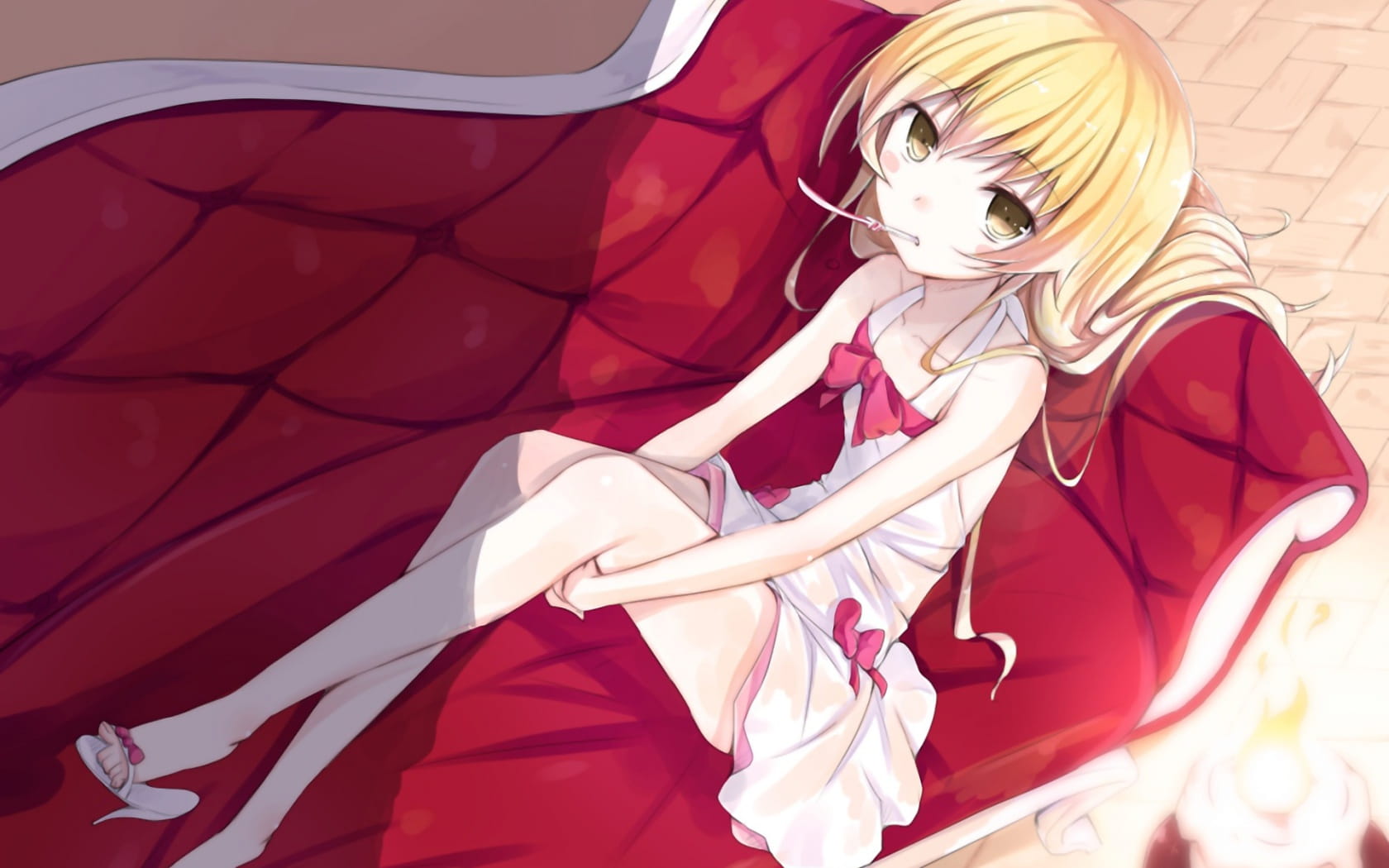 物语系列 忍野忍雅赛萝拉动漫壁纸(1)