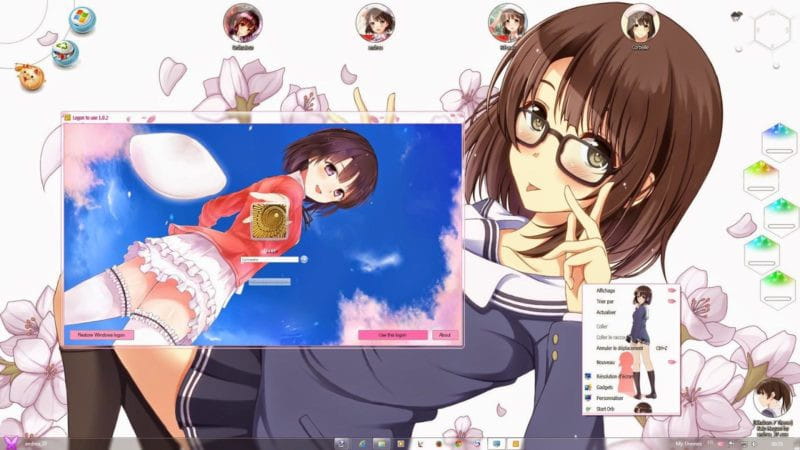 路人女主的养成方法 加藤惠 win7动漫电脑主题下载