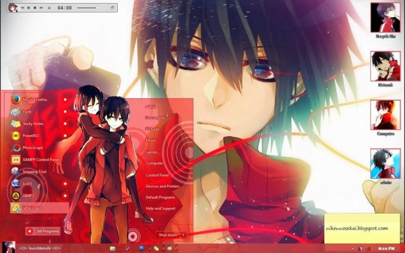 project 阳炎计划 如月伸太郎 win7动漫电脑主题下载