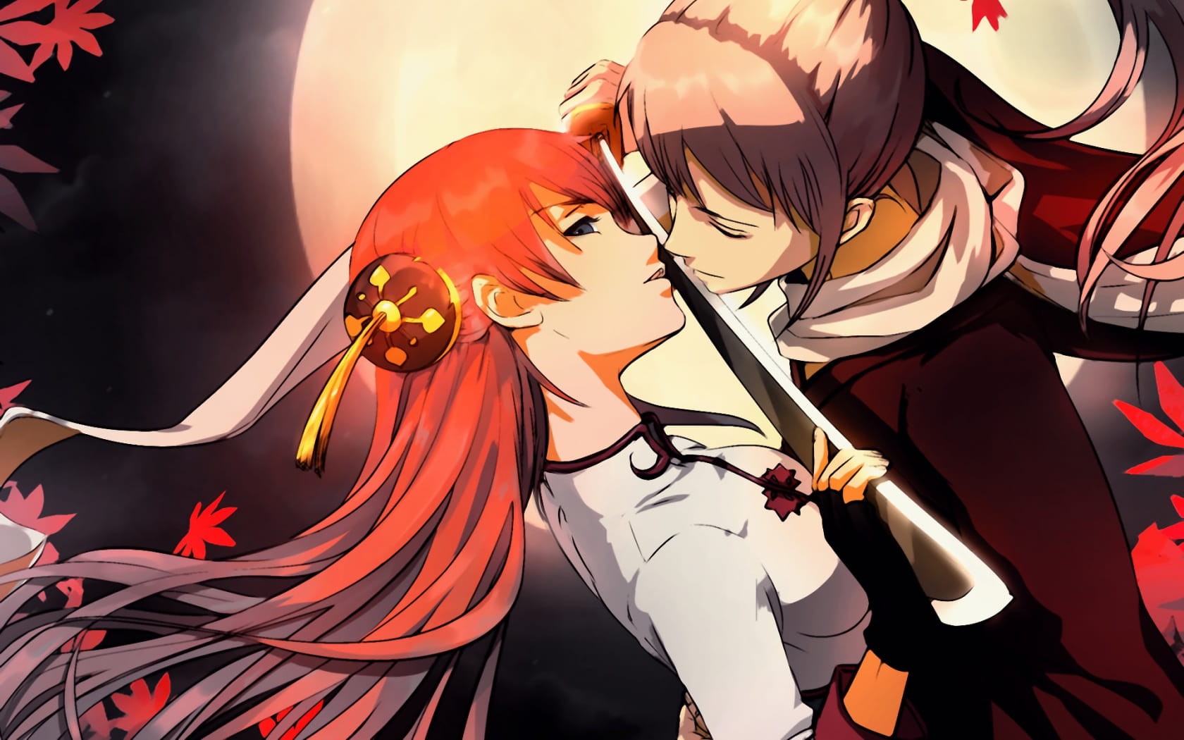 银魂神乐 动漫电脑壁纸下载(1)