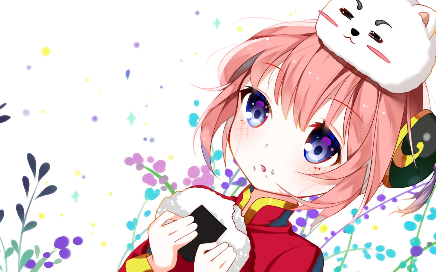 银魂神乐 动漫电脑壁纸下载(1)