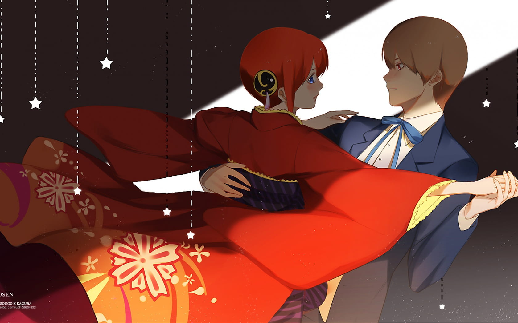 银魂神乐 动漫电脑壁纸下载(1)