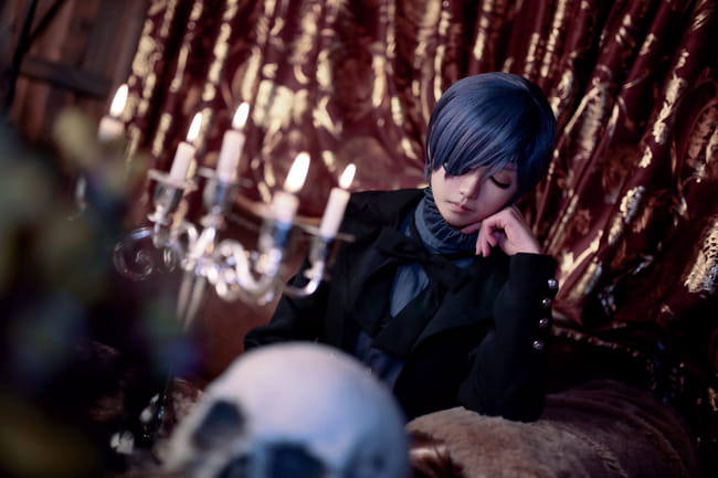 黑执事 夏尔·凡多姆海恩 cos写真(1)