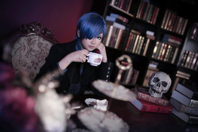 黑执事 夏尔·凡多姆海恩 cos写真(1)