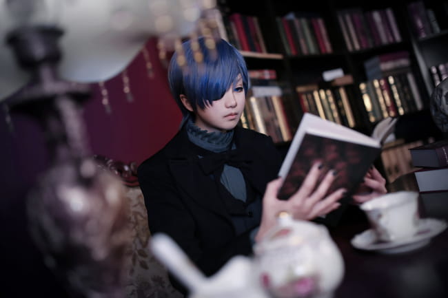 黑执事 夏尔·凡多姆海恩 cos写真(1)