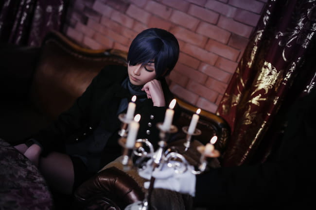 黑执事 夏尔·凡多姆海恩 cos写真(1)