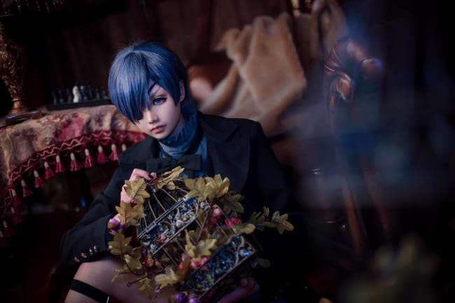 黑执事 夏尔·凡多姆海恩 cos写真(1)