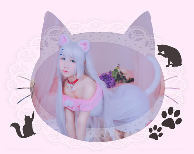 约会大作战 猫娘折纸&狂三超萌COS