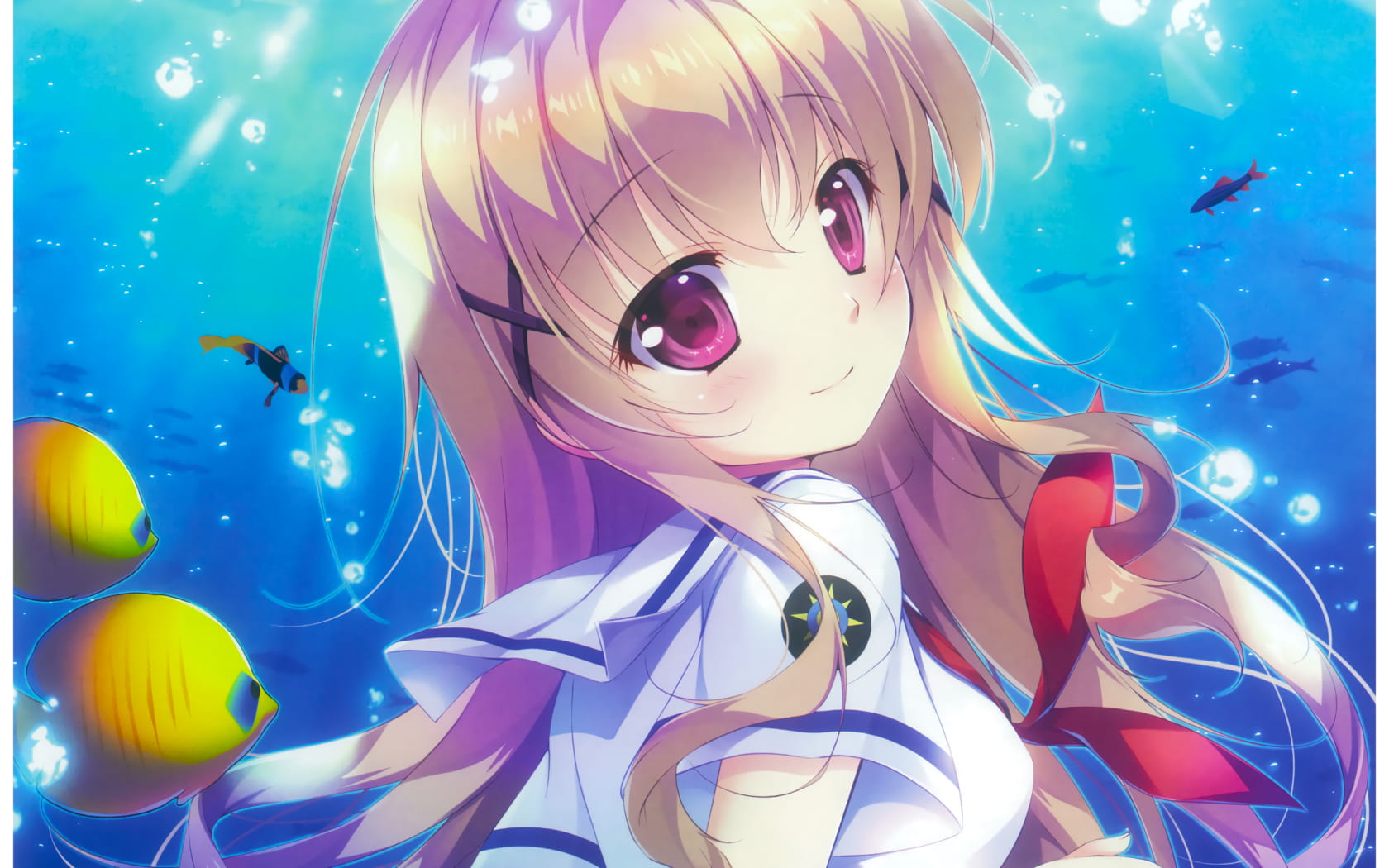 青春波纹高校舰队 动漫电脑壁纸