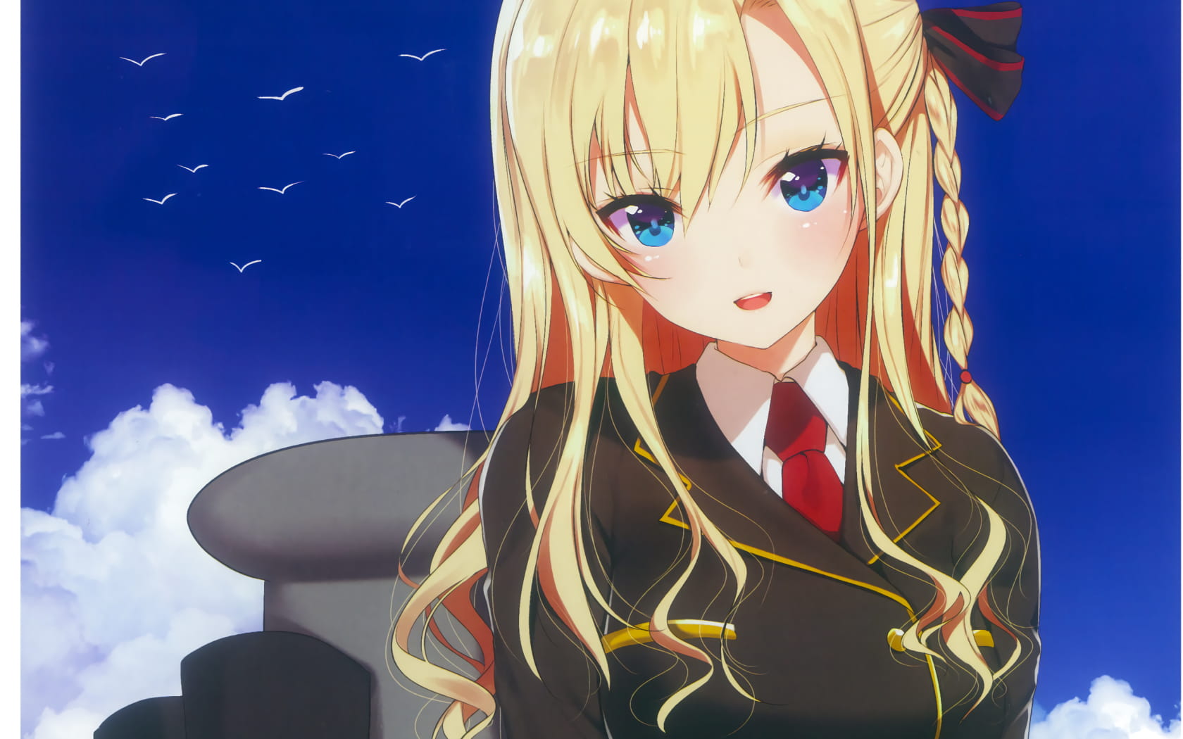 青春波纹高校舰队 动漫电脑壁纸