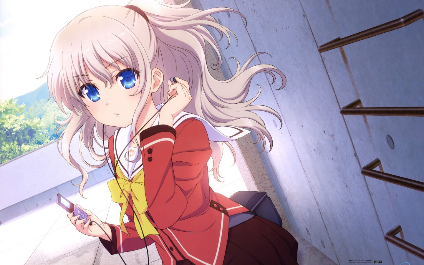 Charlotte夏洛特 友利奈绪动漫电脑壁纸(1)