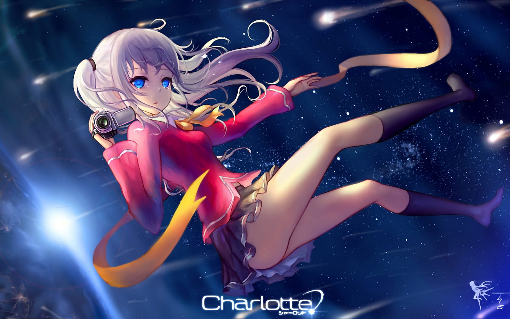 Charlotte夏洛特 友利奈绪动漫电脑壁纸(1)