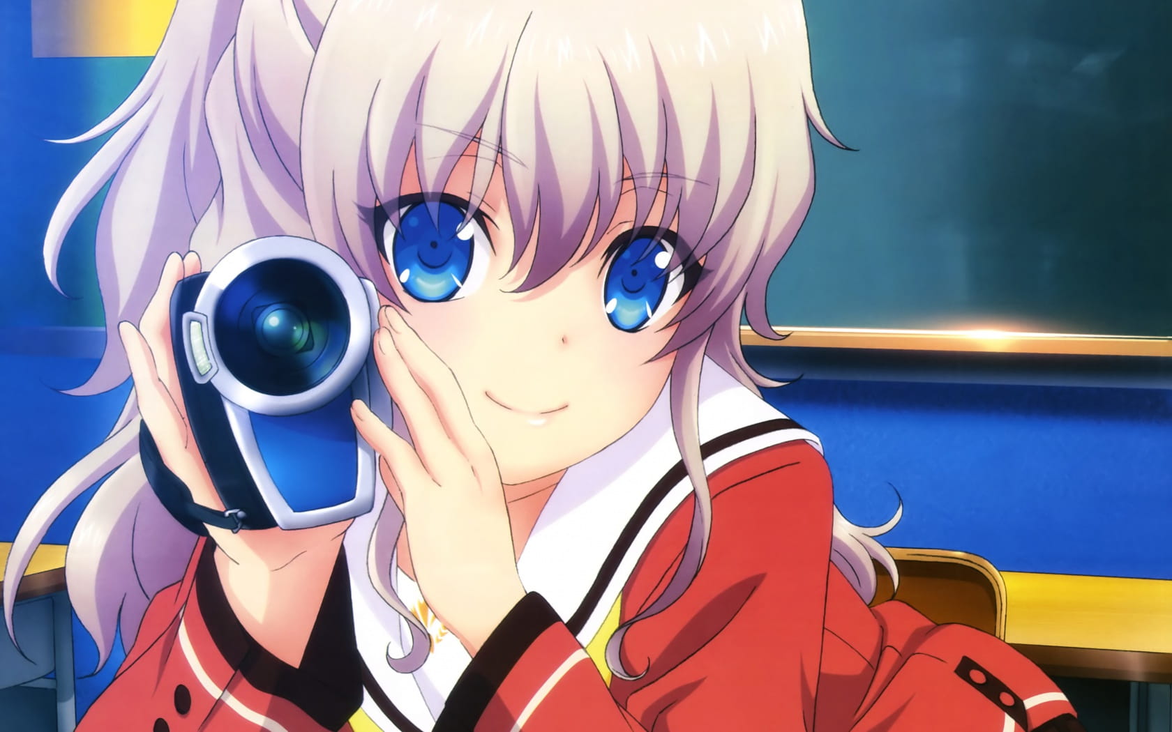 Charlotte夏洛特 友利奈绪动漫电脑壁纸(1)