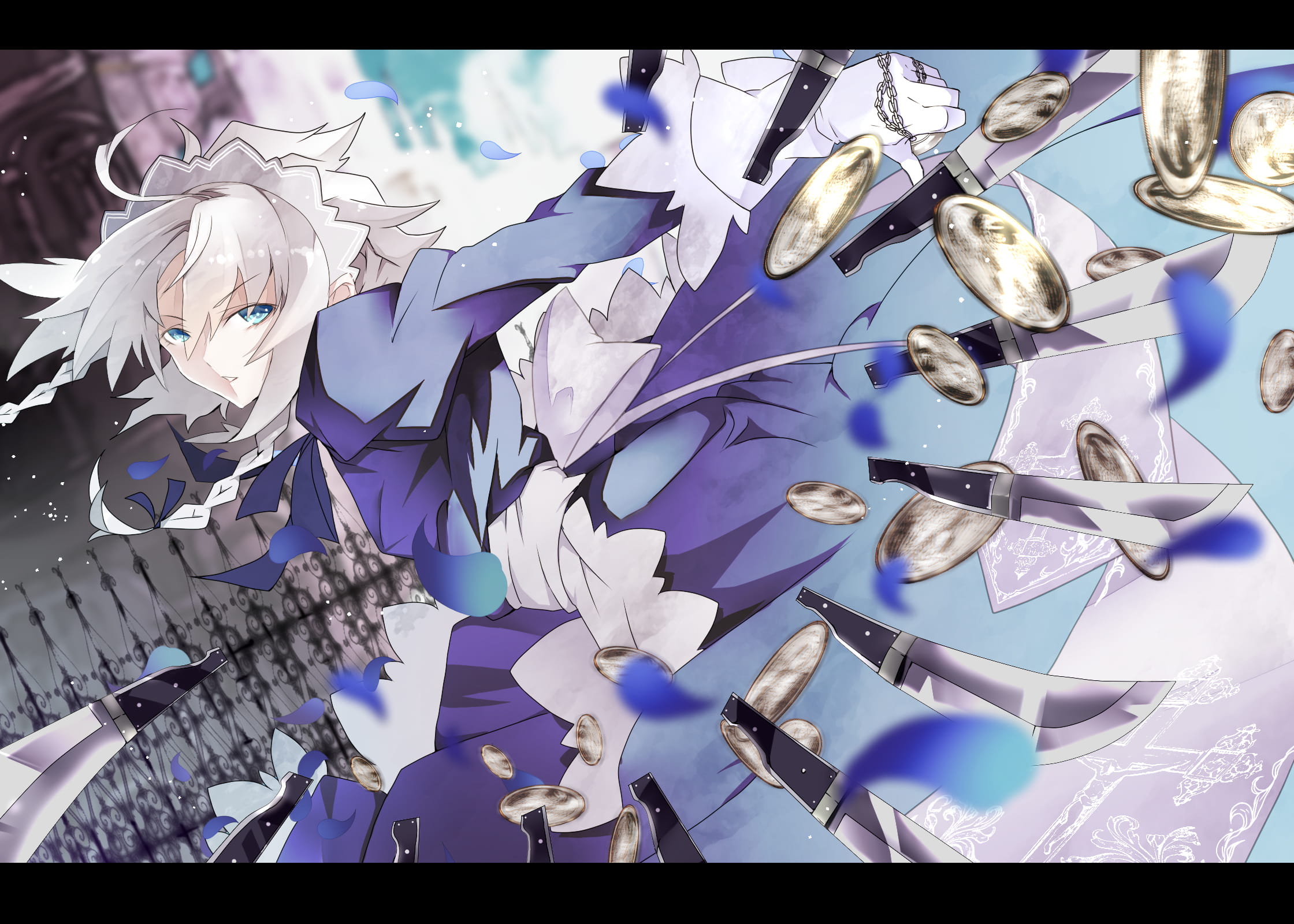 女仆十六夜咲夜 电脑壁纸下载(1)