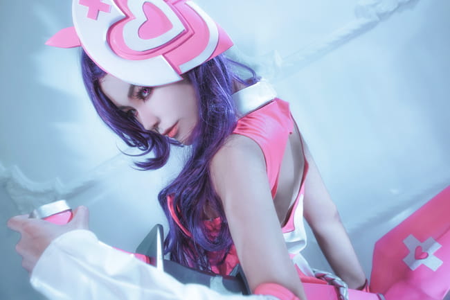王者荣耀 爱心护理 荆轲 cosplay