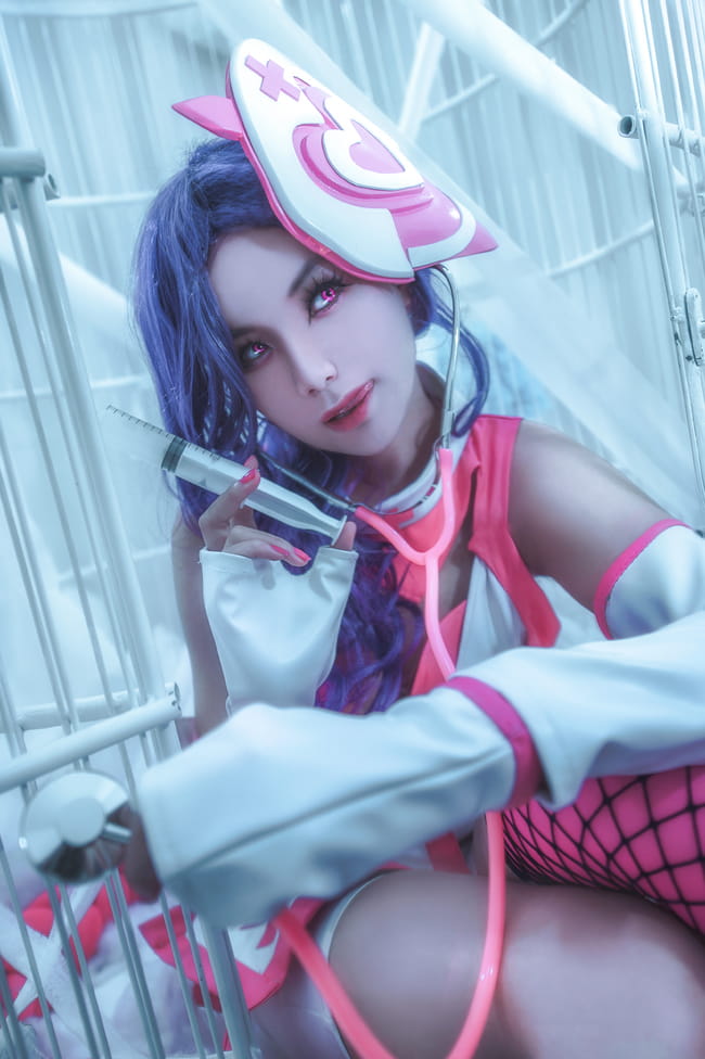 王者荣耀 爱心护理 荆轲 cosplay