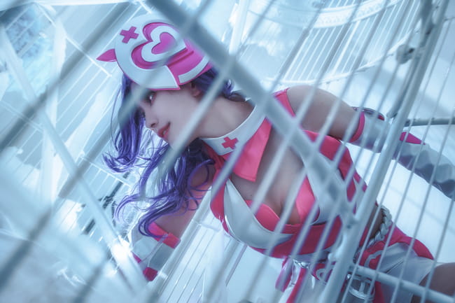 王者荣耀 爱心护理 荆轲 cosplay