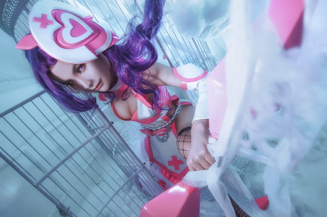 王者荣耀 爱心护理 荆轲 cosplay