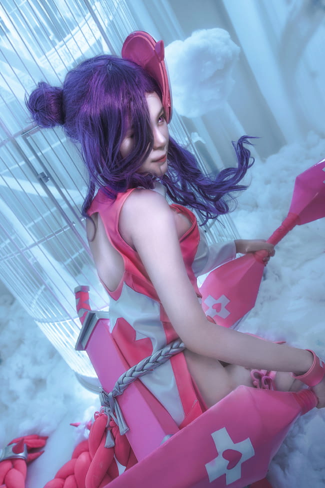 王者荣耀 爱心护理 荆轲 cosplay