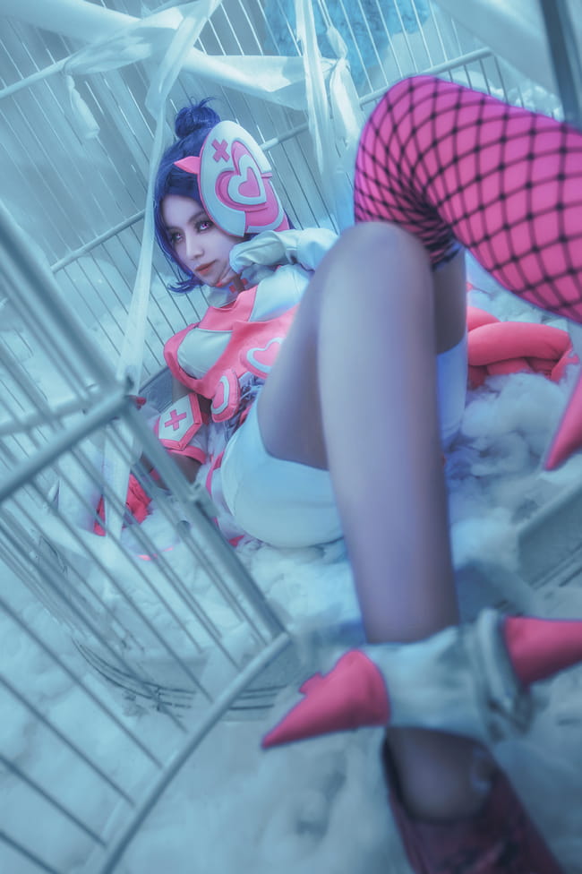 王者荣耀 爱心护理 荆轲 cosplay