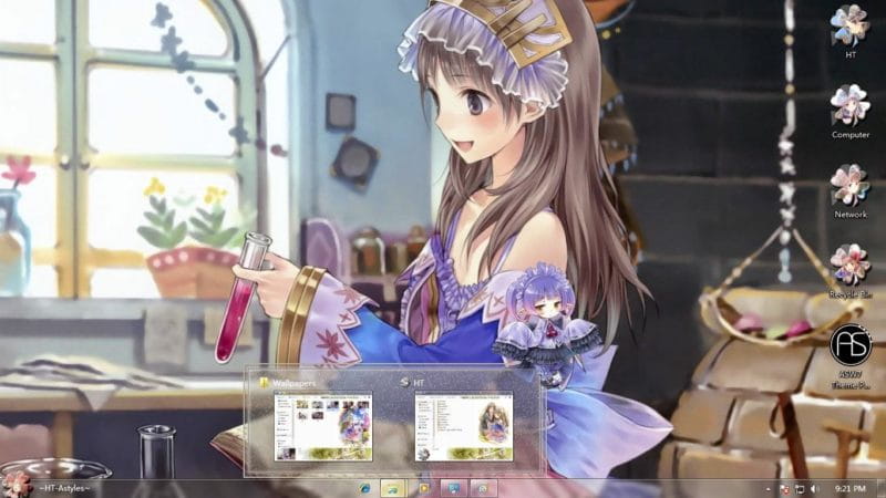 亚兰德的炼金术士 罗乐娜 win7电脑主题下载