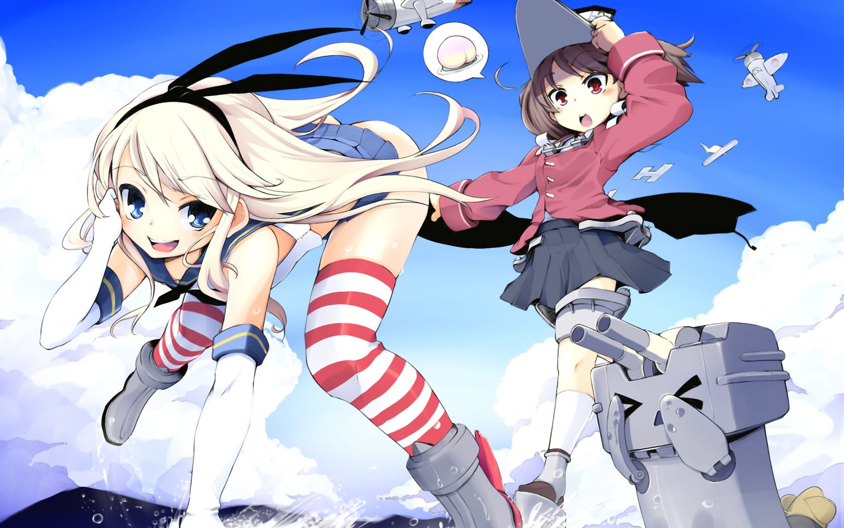 你不知道的舰娘日常 舰队收藏少女壁纸(1)