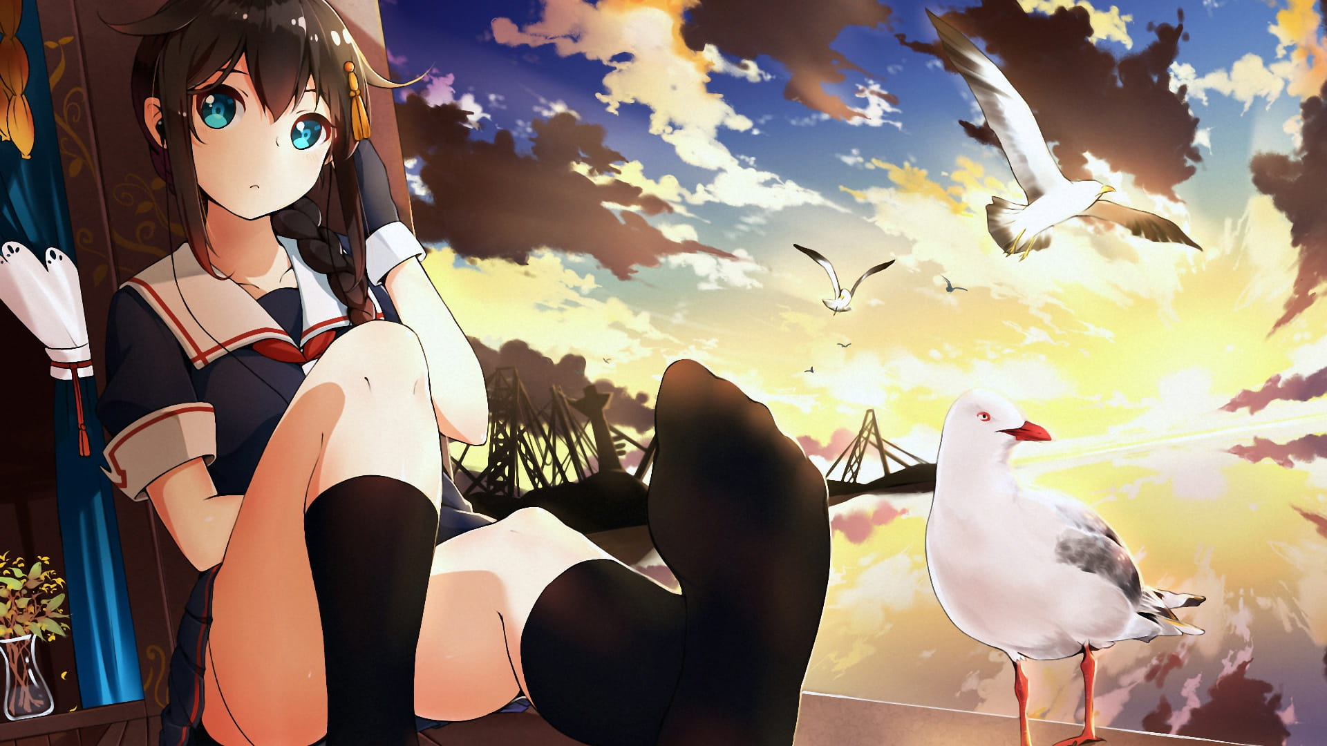 你不知道的舰娘日常 舰队收藏少女壁纸(1)