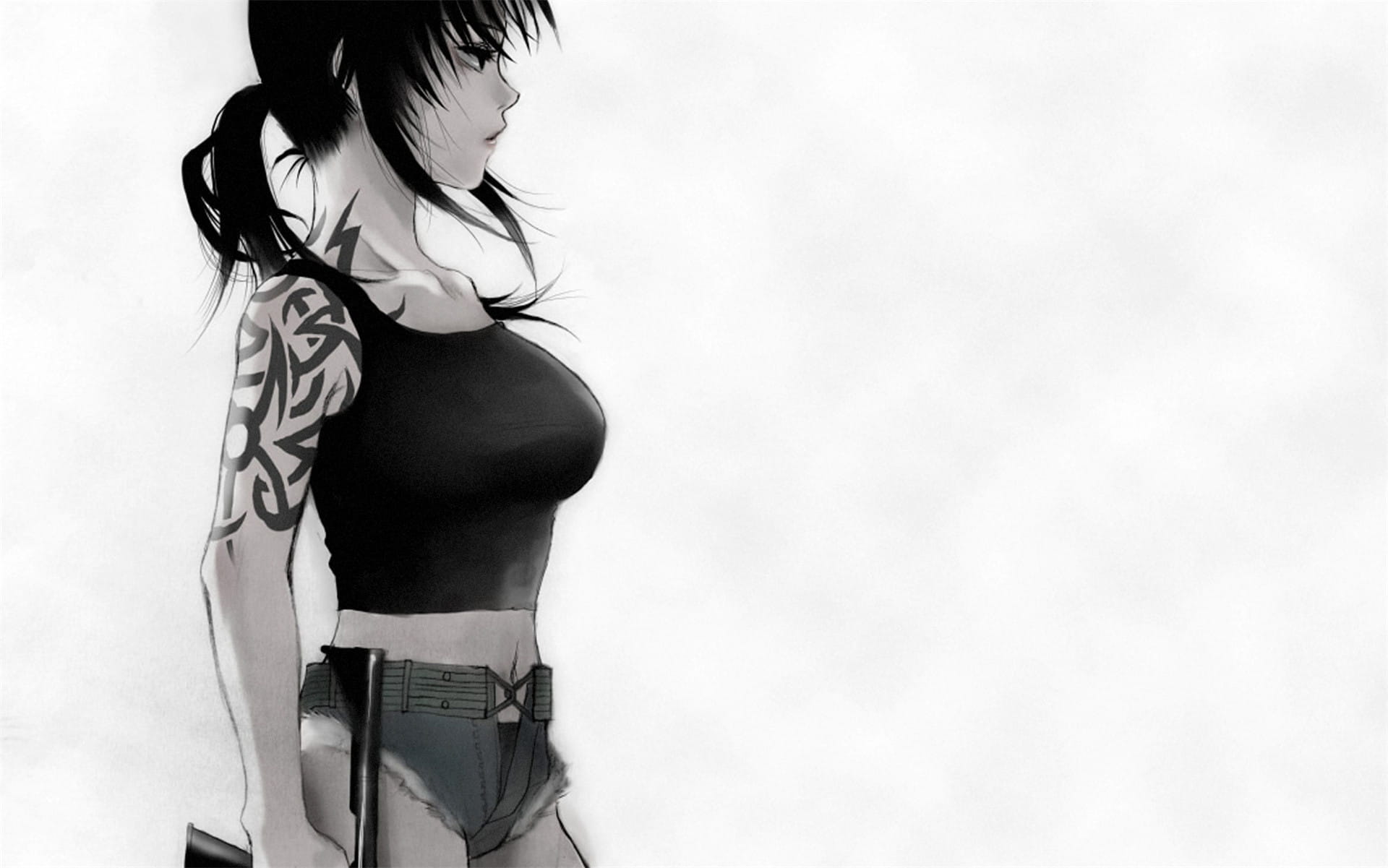 日本帅气动漫 黑礁高清电脑壁纸下载(1)