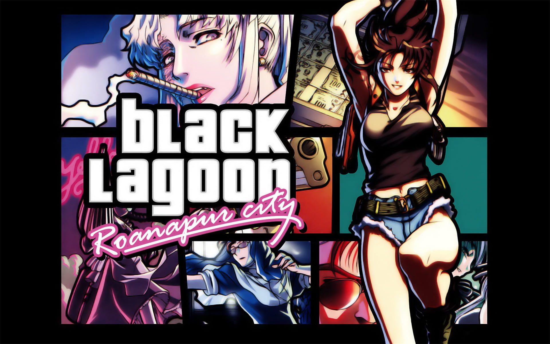 日本帅气动漫 黑礁高清电脑壁纸下载(1)