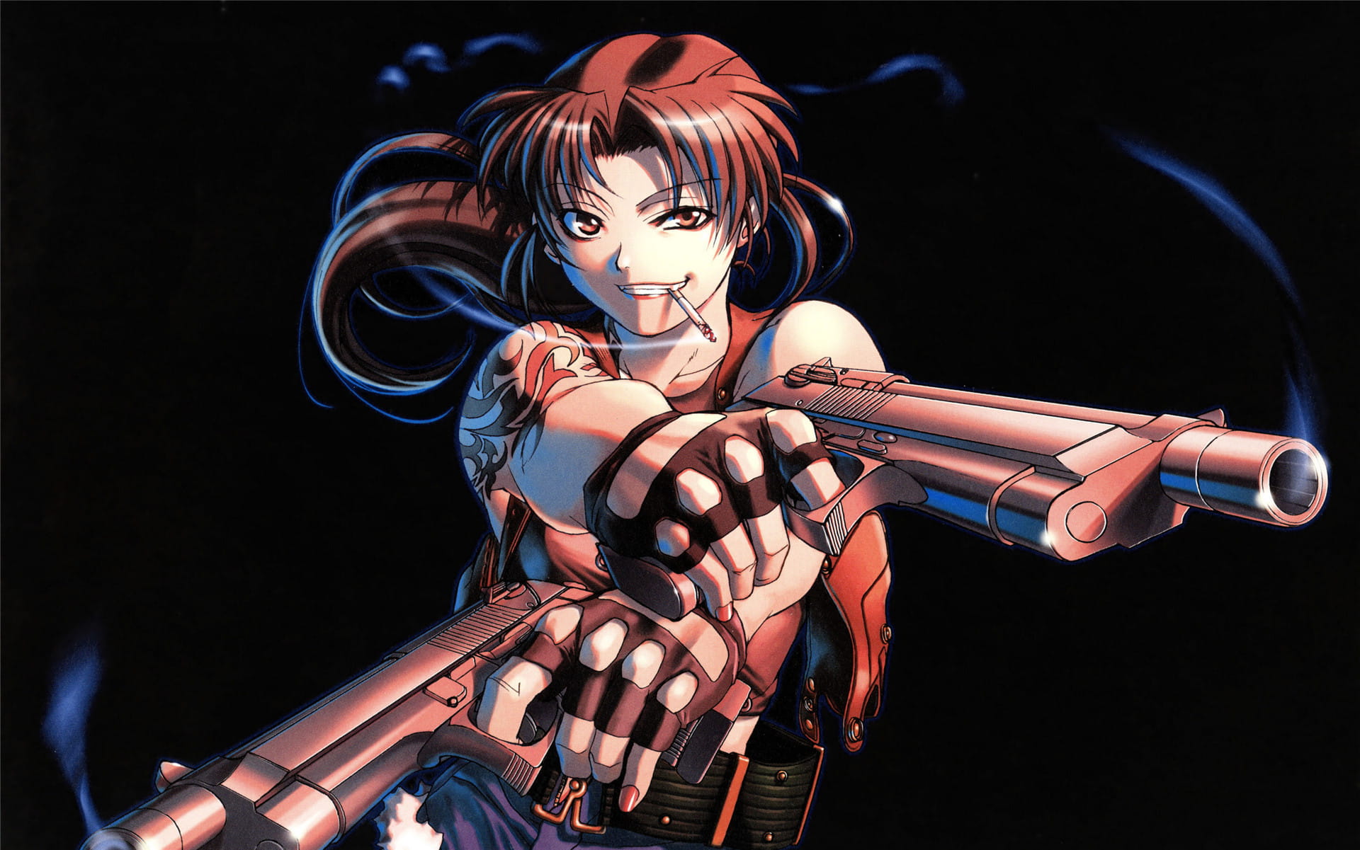 日本帅气动漫 黑礁高清电脑壁纸下载(1)