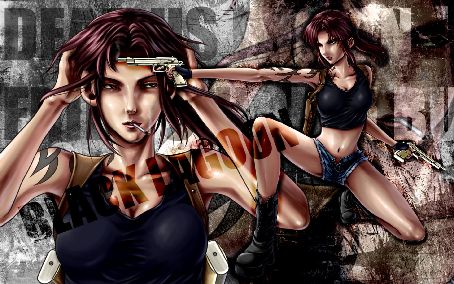 日本帅气动漫 黑礁高清电脑壁纸下载(1)