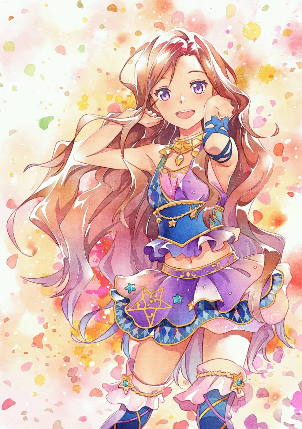 偶像活动STARS! 少女偶像手机壁纸大放送(1)