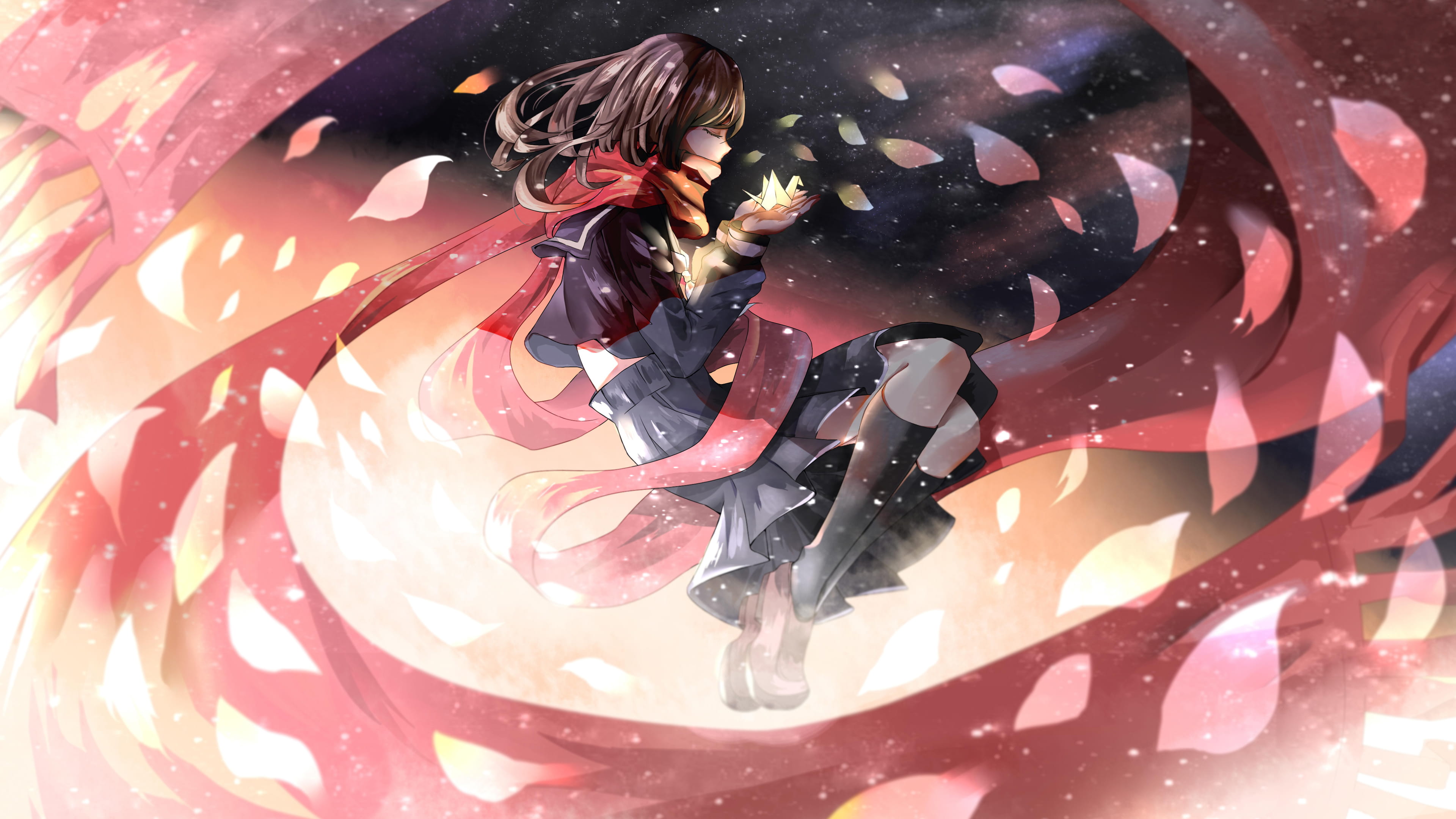 超美的动漫美少女桌面壁纸选集(1)