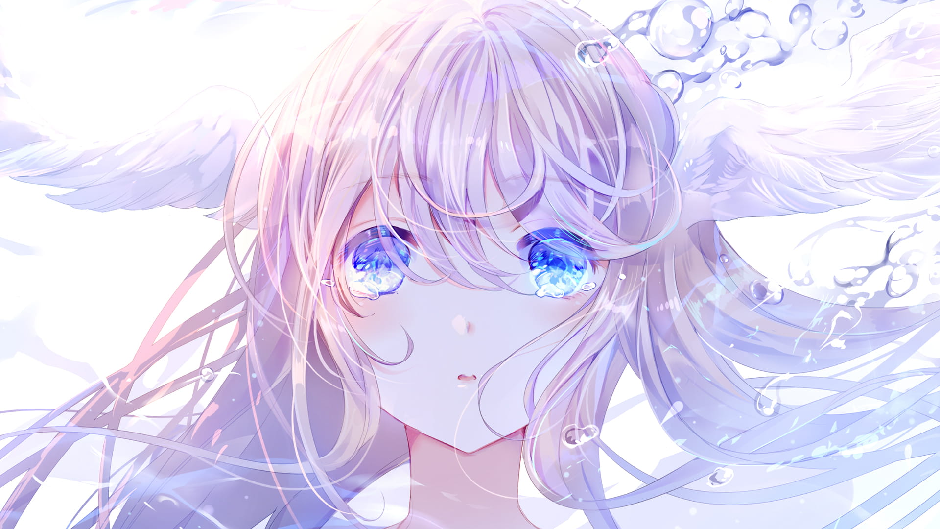 超美的动漫美少女桌面壁纸选集(1)