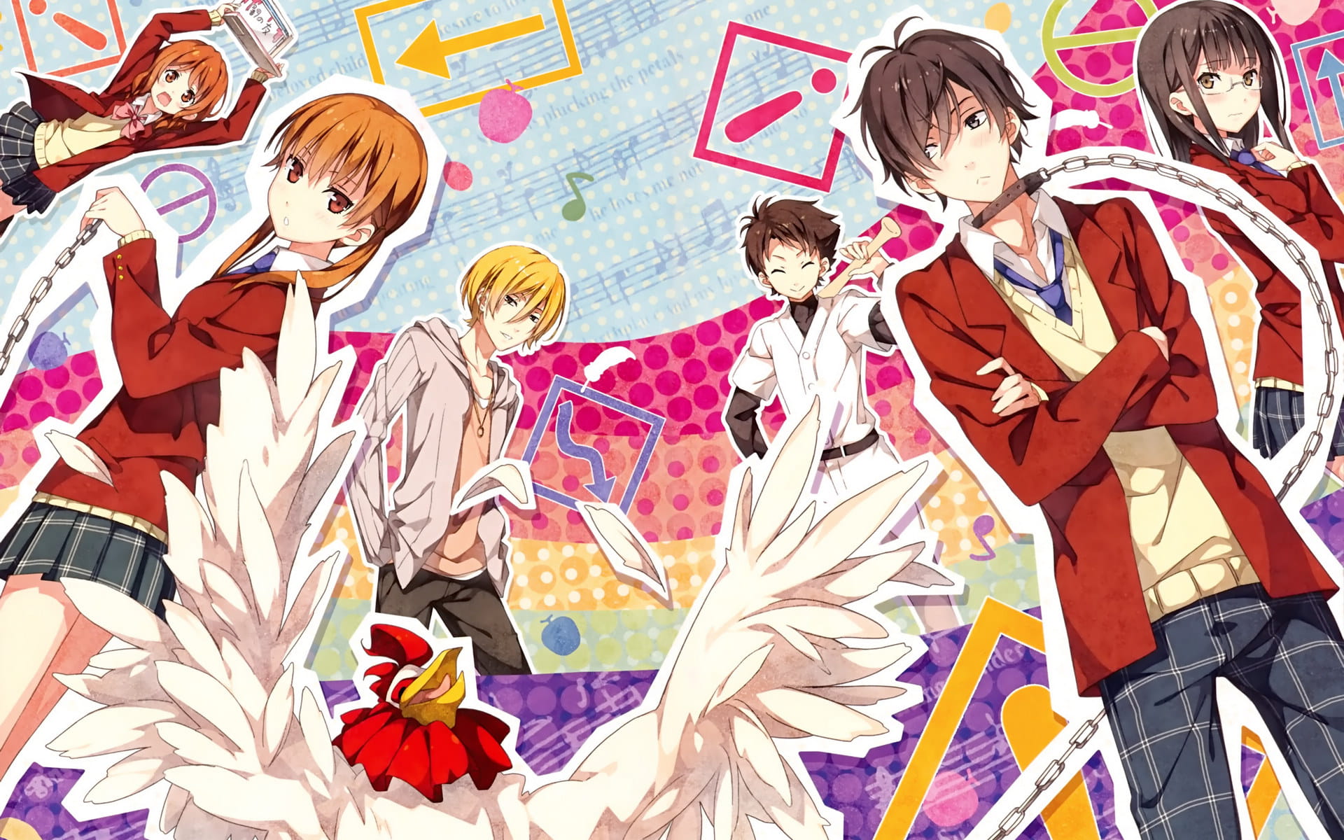 邻座的怪同学 动漫电脑壁纸下载(1)