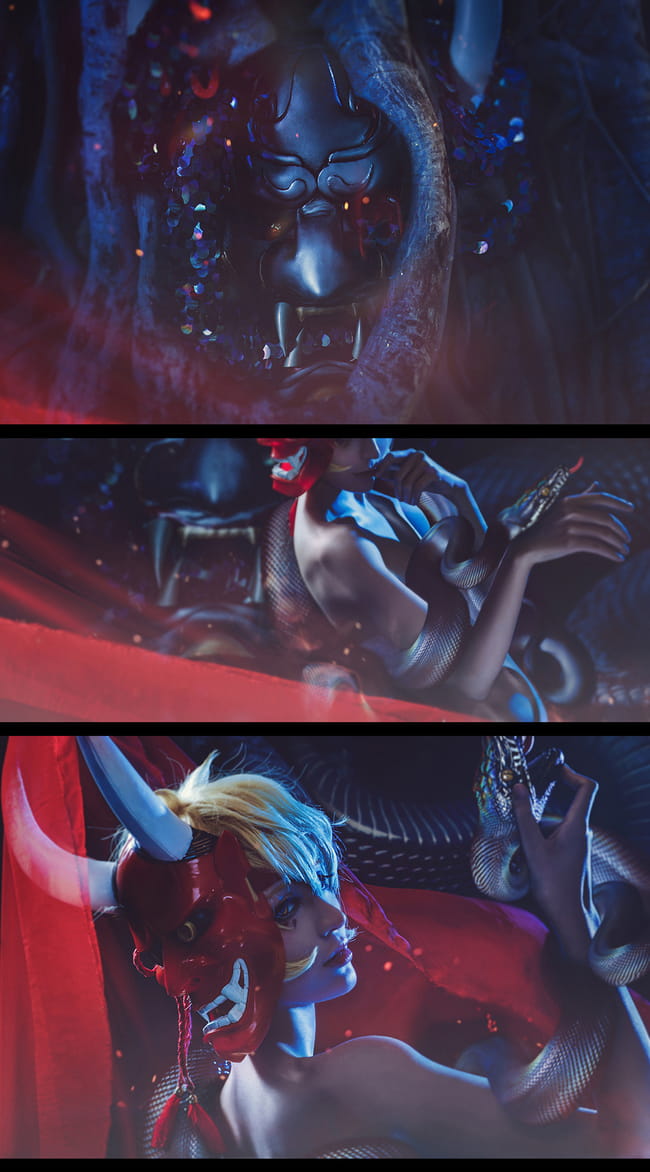 网易手游阴阳师 sr式神 般若 魅惑cosplay