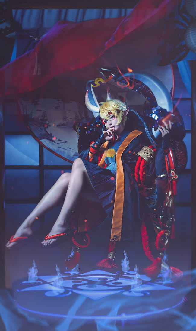 网易手游阴阳师 sr式神 般若 魅惑cosplay