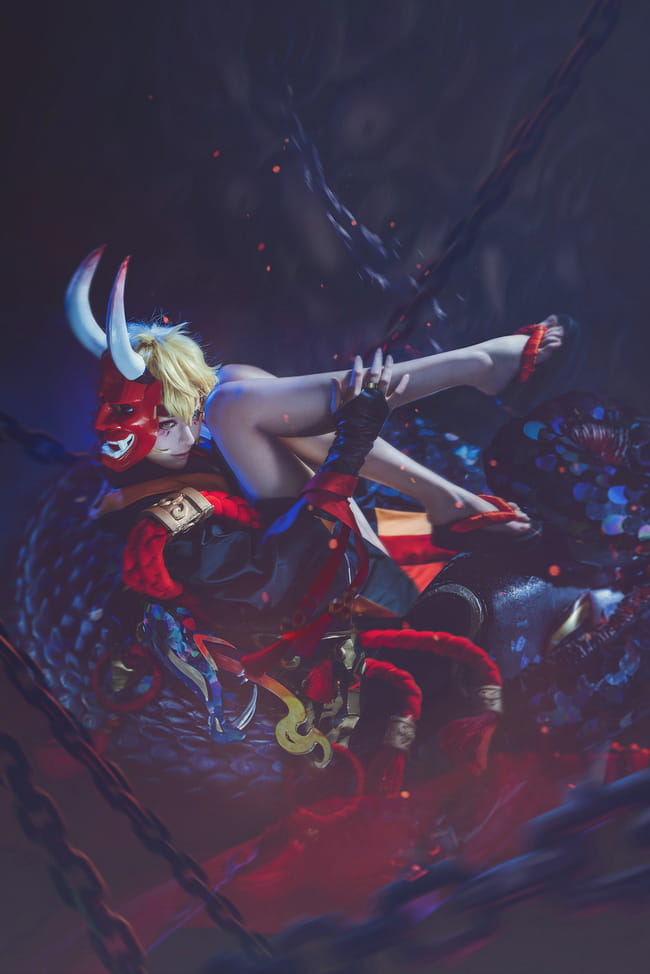 网易手游阴阳师 sr式神 般若 魅惑cosplay