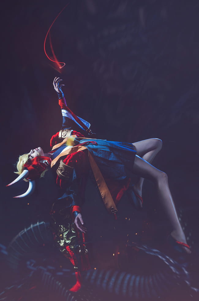 网易手游阴阳师 sr式神 般若 魅惑cosplay